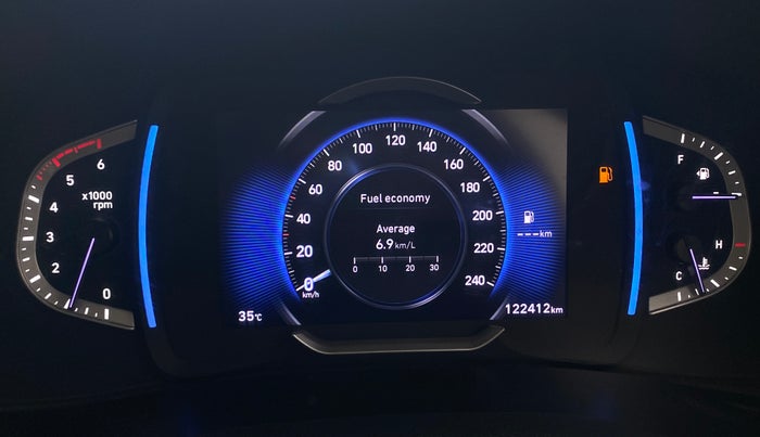 2021 Hyundai Creta SX (O) 1.5 DIESEL, Diesel, Manual, 1,22,408 km, Odometer Image