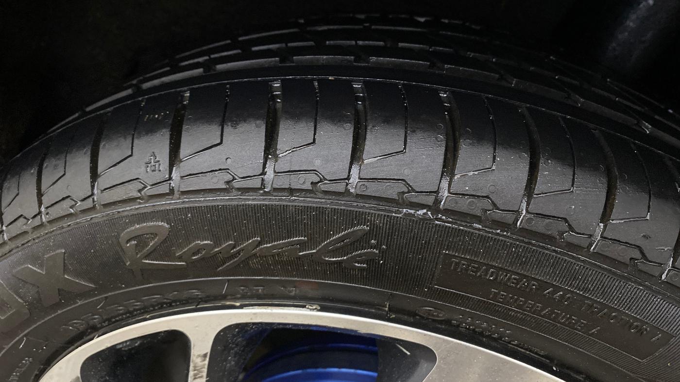 2019 Maruti Baleno ZETA CVT PETROL 1.2, Petrol, Automatic, 43,343 km, Left Rear Tyre Tread