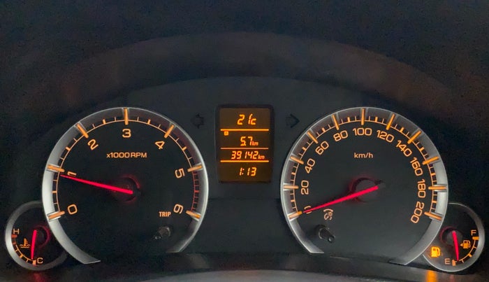 2015 Maruti Swift Dzire ZDI, Diesel, Manual, 39,384 km, Odometer Image