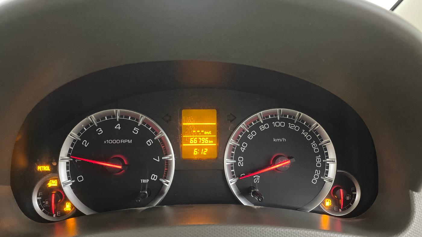2014 Maruti Ertiga VXI CNG, CNG, Manual, 66,789 km, Odometer Image
