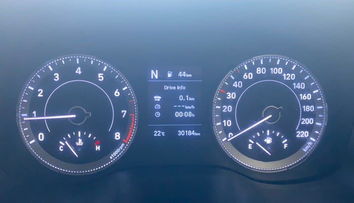 2021 Hyundai VENUE SX 1.0 (O) TURBO IMT, Petrol, Manual, 30,184 km, Odometer Image