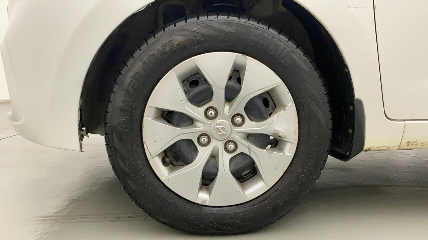 2018 Hyundai Xcent S 1.2, CNG, Manual, 94,803 km, Left Front Wheel