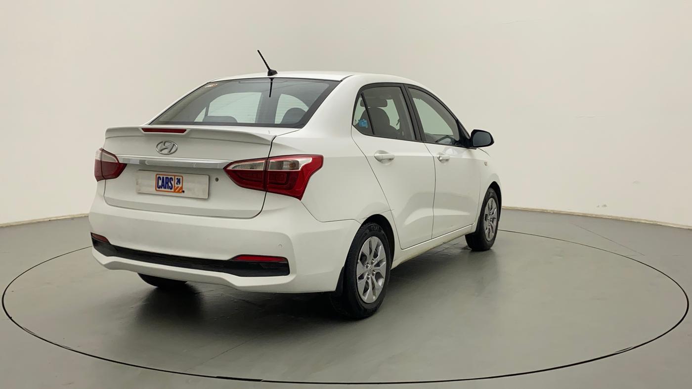 2018 Hyundai Xcent S 1.2, CNG, Manual, 94,803 km, Right Back Diagonal