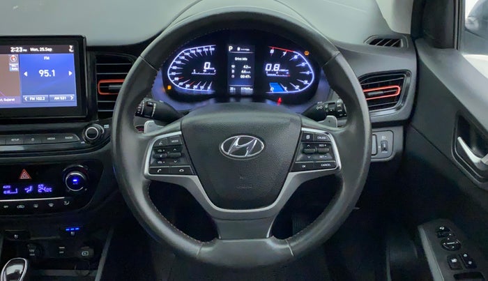 2020 Hyundai Verna SX (O) 1.0 TURBO DCT, Petrol, Automatic, 57,611 km, Steering Wheel Close Up