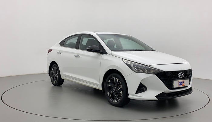 2020 Hyundai Verna SX (O) 1.0 TURBO DCT, Petrol, Automatic, 57,611 km, Right Front Diagonal