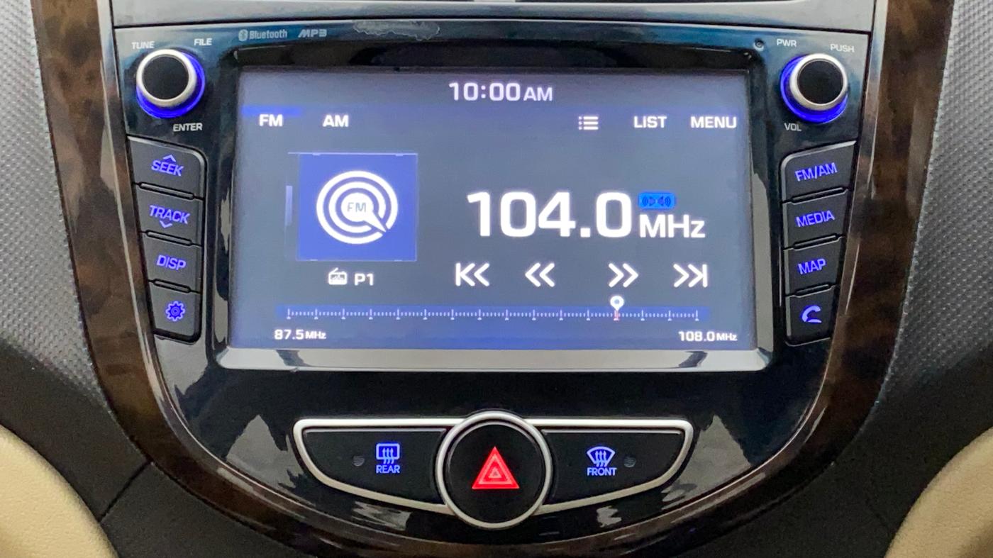 2017 Hyundai Verna 1.6 VTVT SX, Petrol, Manual, 58,934 km, Infotainment System