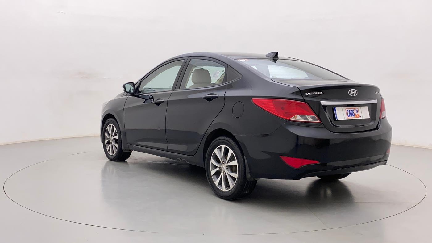2017 Hyundai Verna 1.6 VTVT SX, Petrol, Manual, 58,934 km, Left Back Diagonal