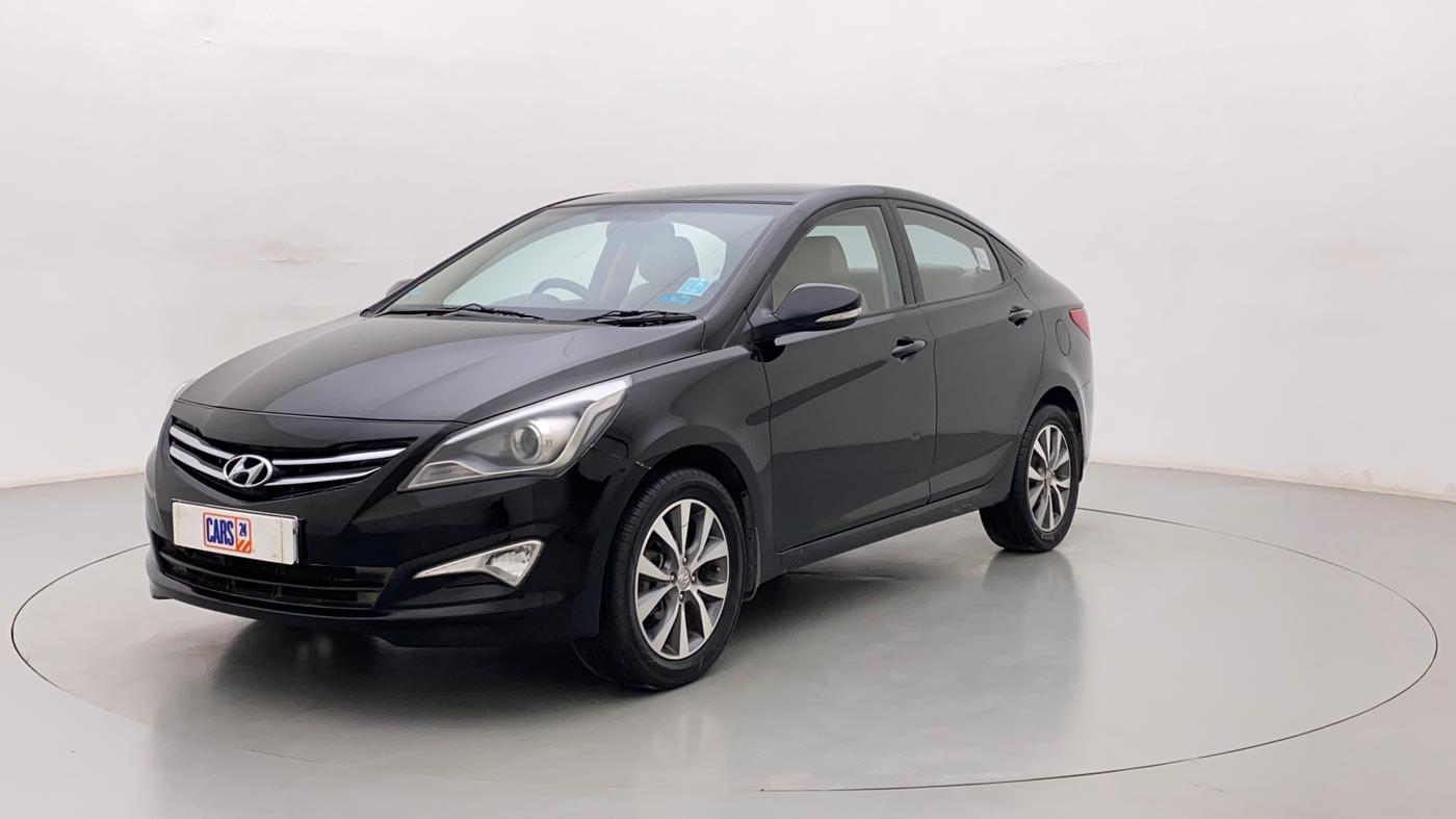 2017 Hyundai Verna 1.6 VTVT SX, Petrol, Manual, 58,934 km, Left Front Diagonal