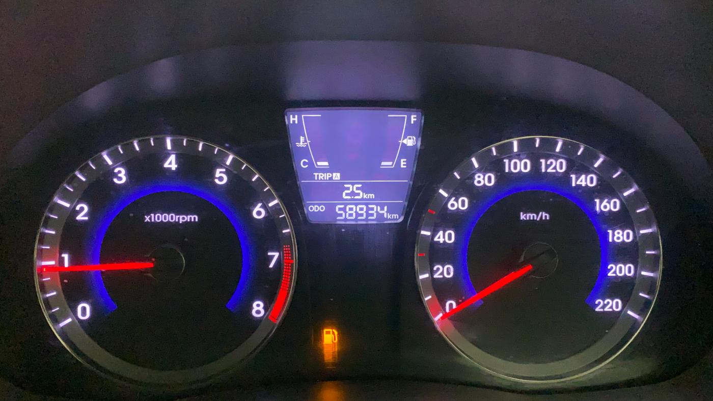 2017 Hyundai Verna 1.6 VTVT SX, Petrol, Manual, 58,934 km, Odometer Image