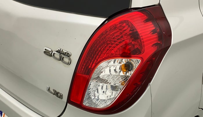 2013 Maruti Alto 800 LXI, Petrol, Manual, 41,097 km, Right tail light - Minor scratches