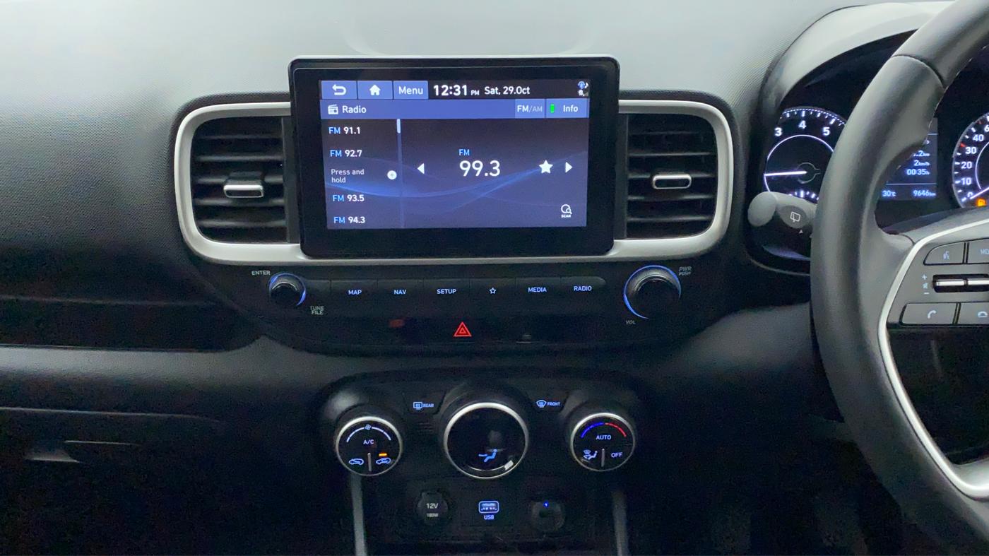 2021 Hyundai VENUE 1.0L Turbo GDI SX(O) MT, Petrol, Manual, 9,703 km, Air Conditioner