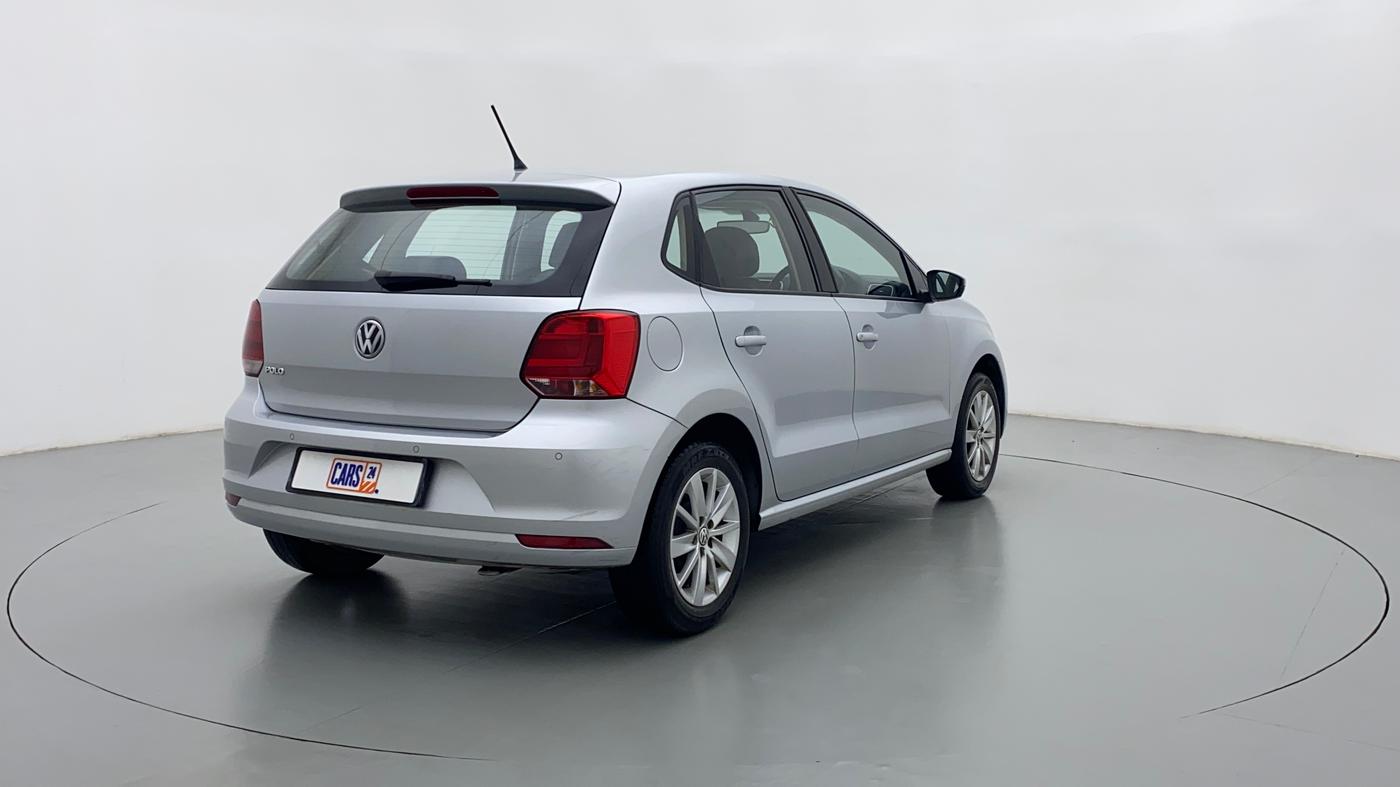 2016 Volkswagen Polo HIGHLINE1.2L PETROL, CNG, Manual, 85,667 km, Right Back Diagonal