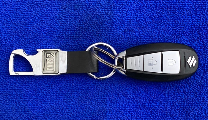 2020 Maruti Vitara Brezza ZXI +, Petrol, Manual, 15,421 km, Key Close Up