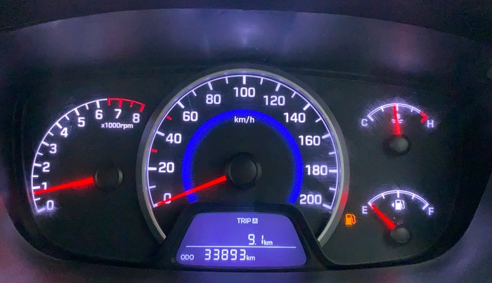 2017 Hyundai Grand i10 MAGNA 1.2 KAPPA VTVT, Petrol, Manual, 34,006 km, Odometer Image