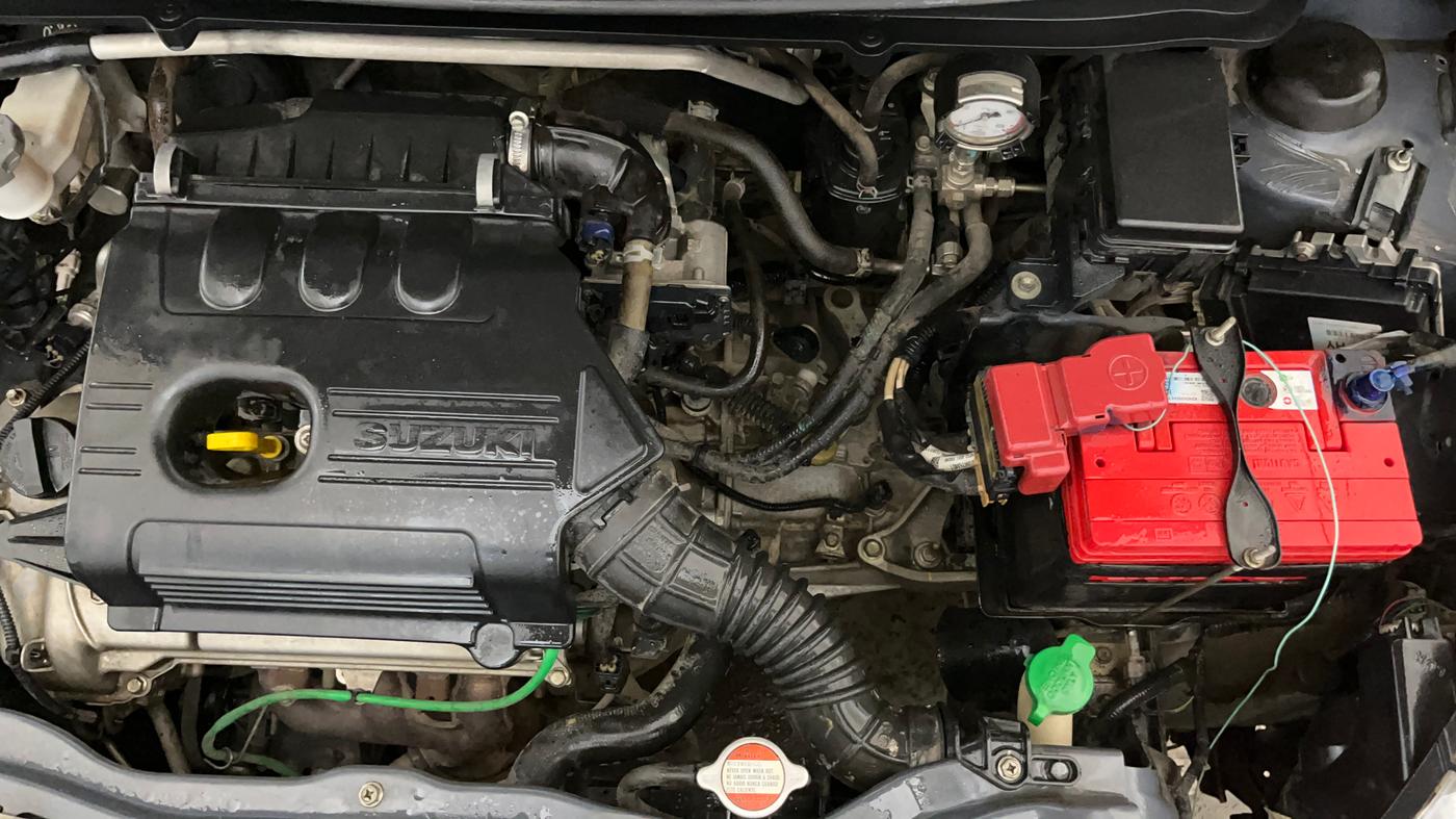 2020 Maruti Celerio VXI (O) CNG, CNG, Manual, 57,522 km, Engine View - Left