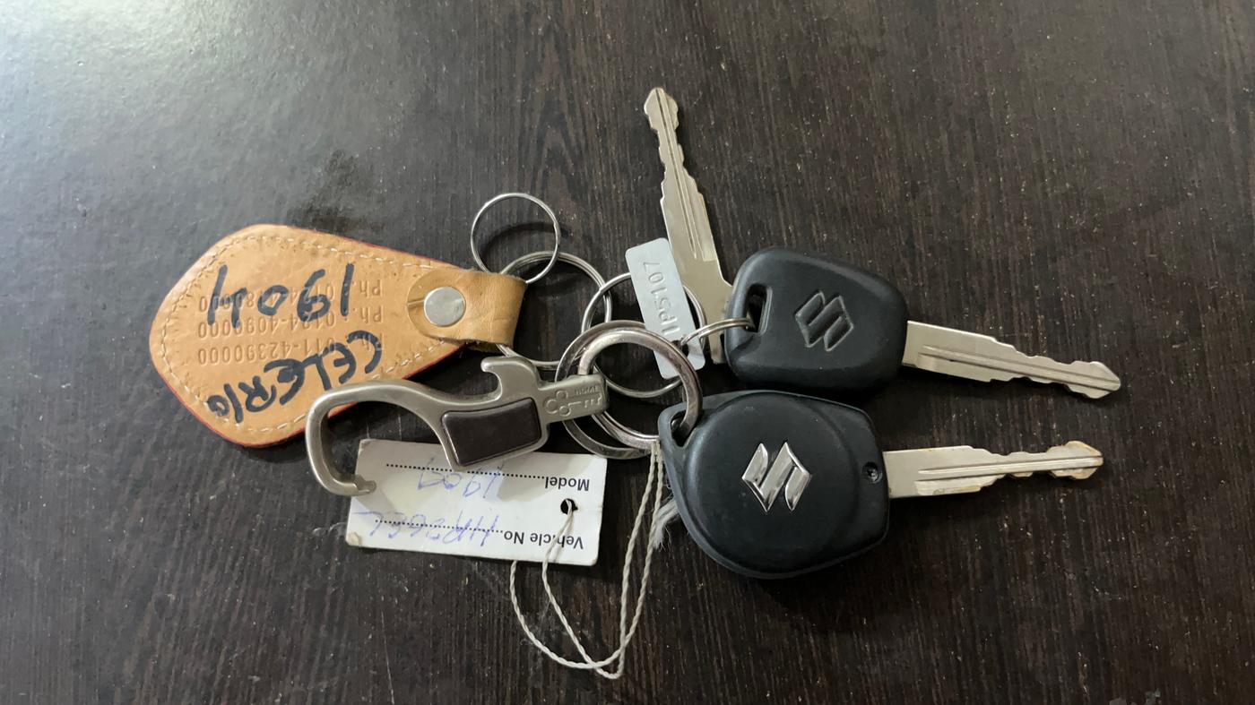 2020 Maruti Celerio VXI (O) CNG, CNG, Manual, 57,522 km, Key Close Up