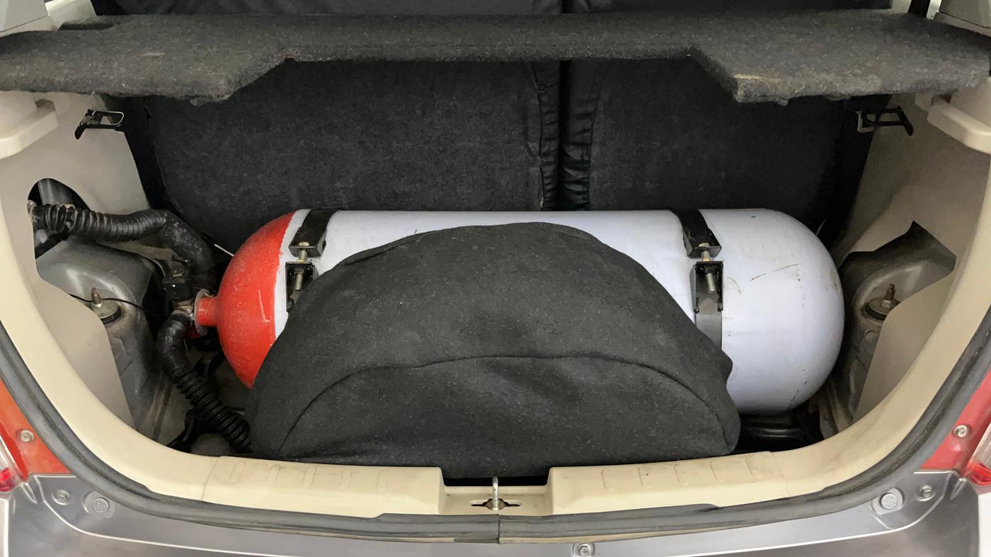 2020 Maruti Celerio VXI (O) CNG, CNG, Manual, 57,522 km, Boot Inside