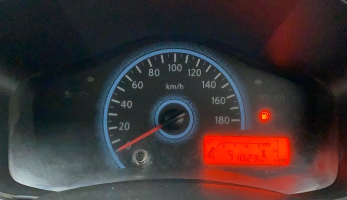 2017 Datsun Redi Go S 1.0, Petrol, Manual, 71,823 km, Odometer Image