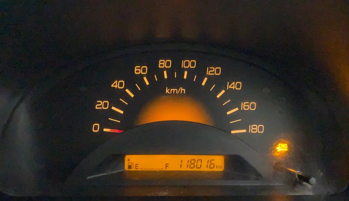 2014 Maruti Wagon R 1.0 LXI CNG, CNG, Manual, 1,18,174 km, Odometer Image