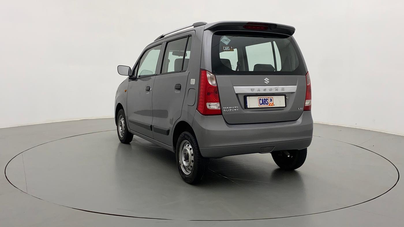 2014 Maruti Wagon R 1.0 LXI CNG, CNG, Manual, 1,18,174 km, Left Back Diagonal