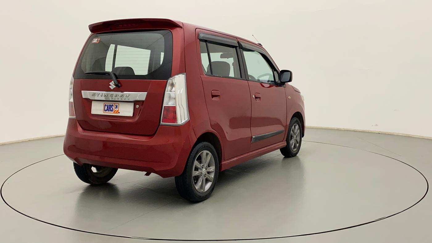 2013 Maruti Wagon R Stingray VXI, Petrol, Manual, 93,777 km, Right Back Diagonal