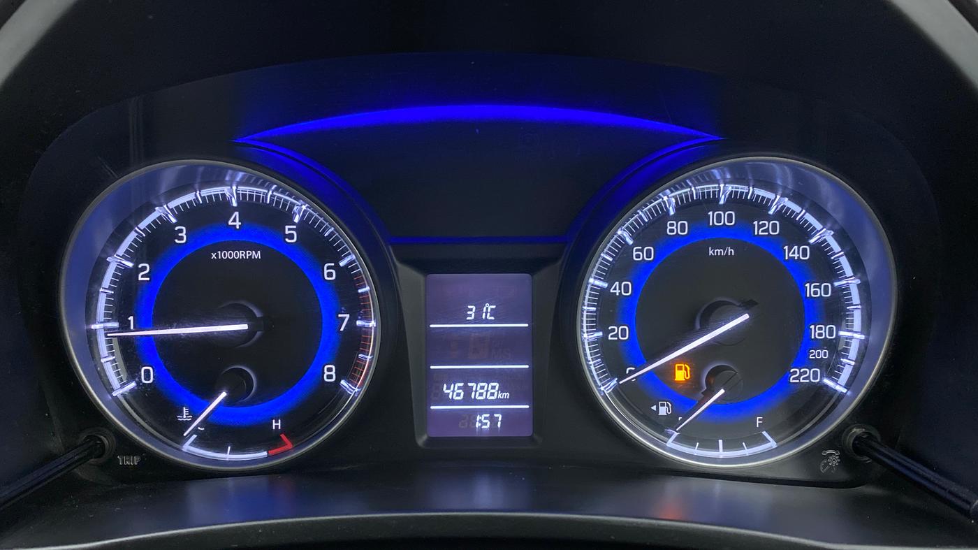 2017 Maruti Baleno DELTA 1.2 K12, Petrol, Manual, 47,178 km, Odometer Image
