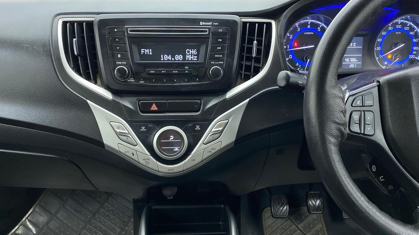 2017 Maruti Baleno DELTA 1.2 K12, Petrol, Manual, 47,178 km, Air Conditioner