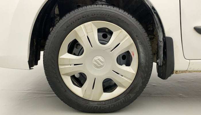 2013 Maruti Wagon R 1.0 VXI, Petrol, Manual, 57,764 km, Left Front Wheel