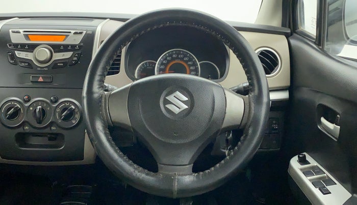 2013 Maruti Wagon R 1.0 VXI, Petrol, Manual, 57,764 km, Steering Wheel Close Up