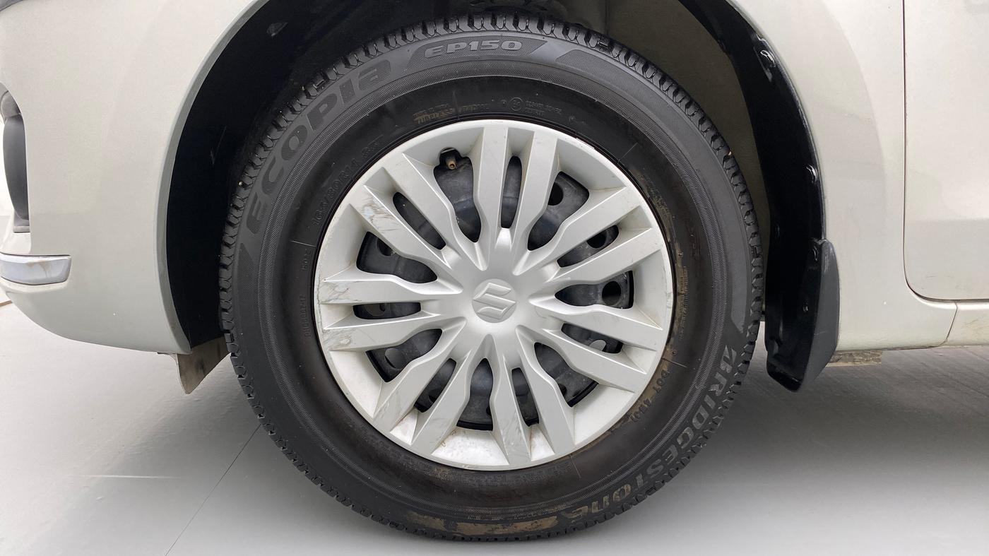 2019 Maruti Dzire VXI, Petrol, Manual, 12,706 km, Left Front Wheel