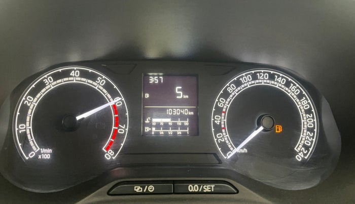 2022 Skoda SLAVIA ACTIVE 1.0L TSI MT, Petrol, Manual, 1,03,058 km, Odometer Image