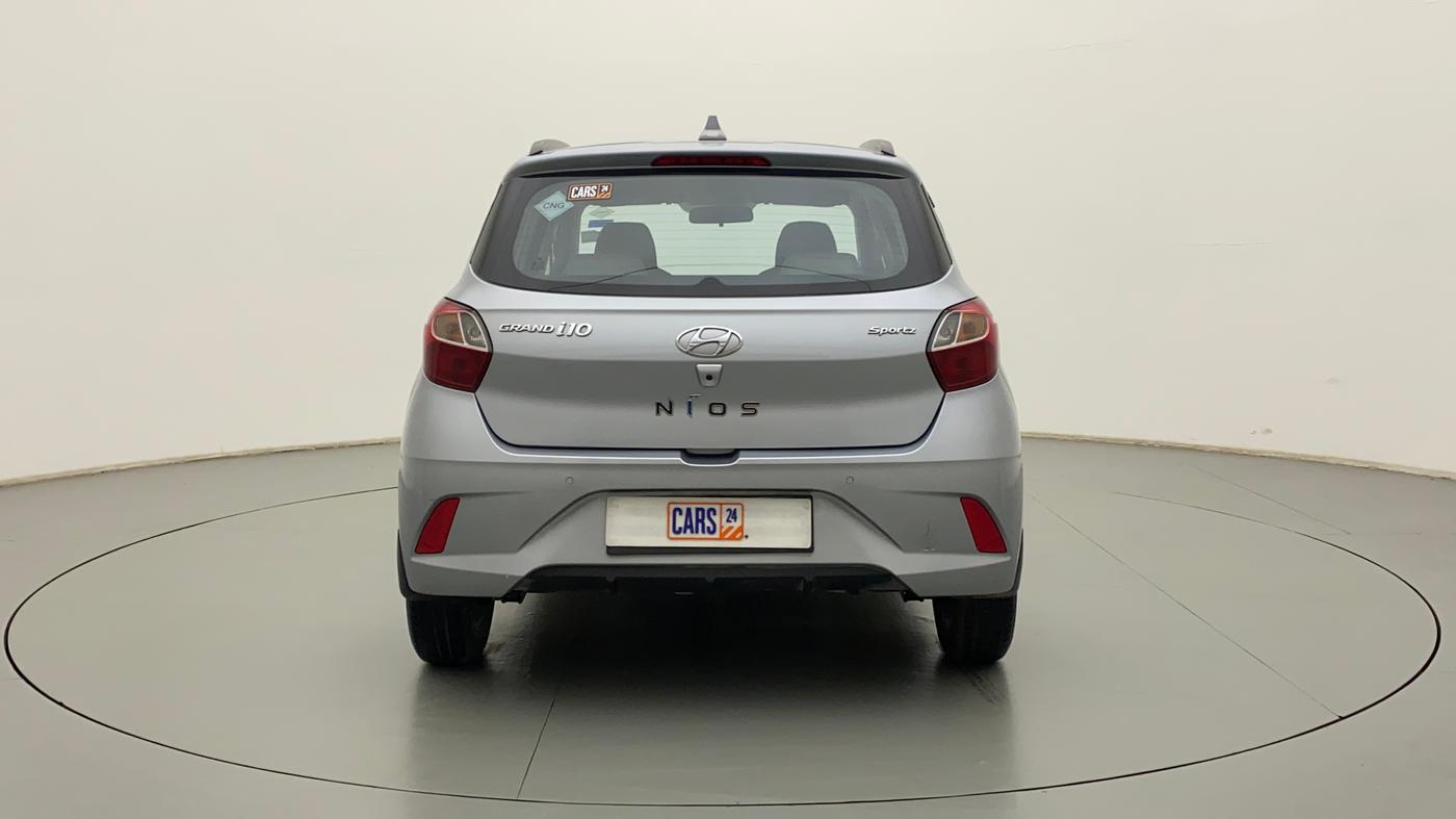 2021 Hyundai GRAND I10 NIOS SPORTZ 1.2 KAPPA VTVT CNG, CNG, Manual, 47,420 km, Back/Rear