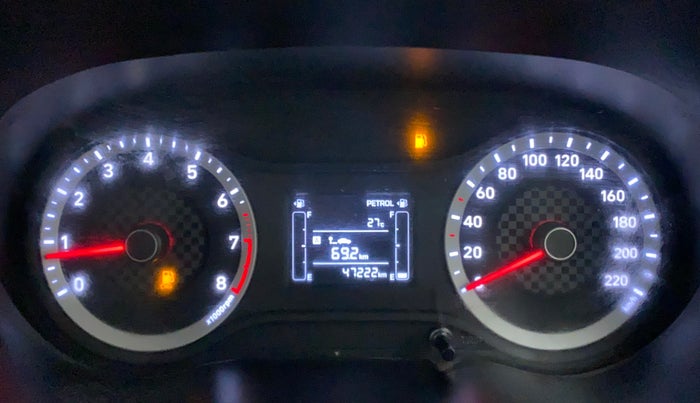 2021 Hyundai GRAND I10 NIOS SPORTZ 1.2 KAPPA VTVT CNG, CNG, Manual, 47,420 km, Odometer Image