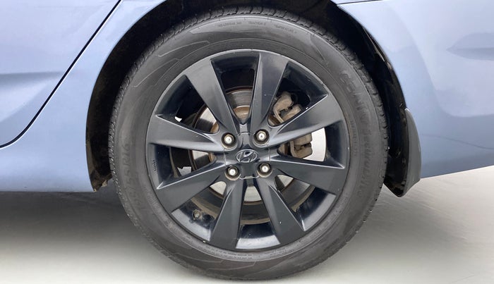 2014 Hyundai Verna FLUIDIC 1.4 VTVT CX, CNG, Manual, 1,05,810 km, Left Rear Wheel