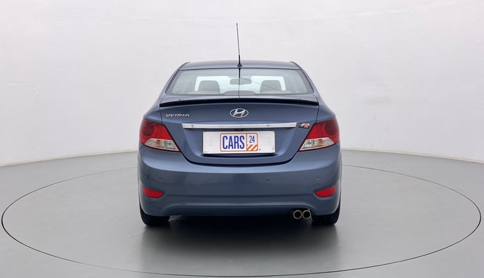 2014 Hyundai Verna FLUIDIC 1.4 VTVT CX, CNG, Manual, 1,05,810 km, Back/Rear