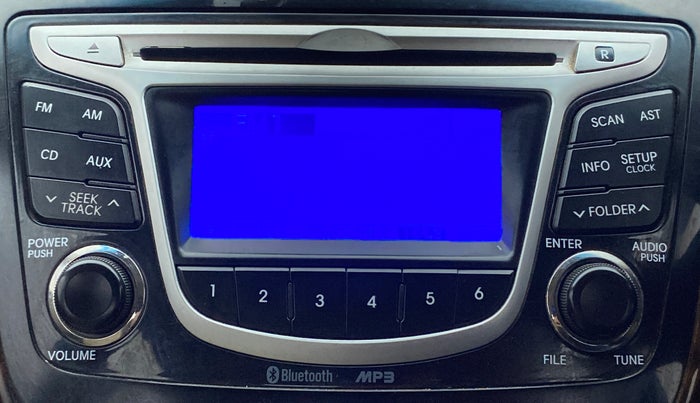 2014 Hyundai Verna FLUIDIC 1.4 VTVT CX, CNG, Manual, 1,05,810 km, Infotainment System