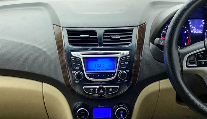 2014 Hyundai Verna FLUIDIC 1.4 VTVT CX, CNG, Manual, 1,05,810 km, Air Conditioner