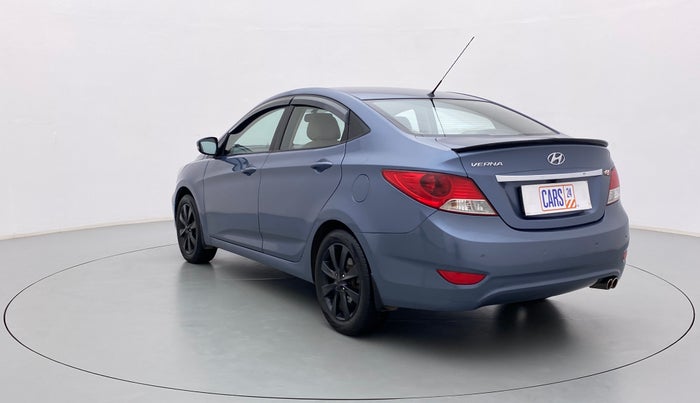2014 Hyundai Verna FLUIDIC 1.4 VTVT CX, CNG, Manual, 1,05,810 km, Left Back Diagonal
