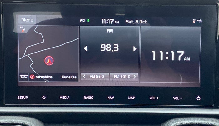 2020 KIA SONET GTX PLUS 1.5D  AT, Diesel, Automatic, 13,999 km, Infotainment System