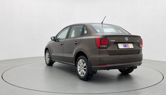 2017 Volkswagen Ameo HIGHLINE1.5L, Diesel, Manual, 82,864 km, Left Back Diagonal