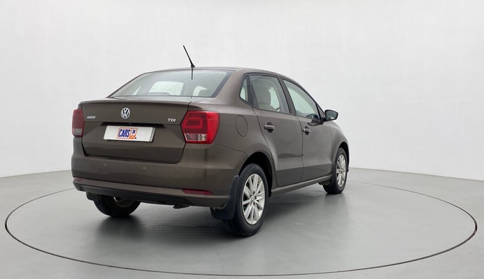 2017 Volkswagen Ameo HIGHLINE1.5L, Diesel, Manual, 82,864 km, Right Back Diagonal