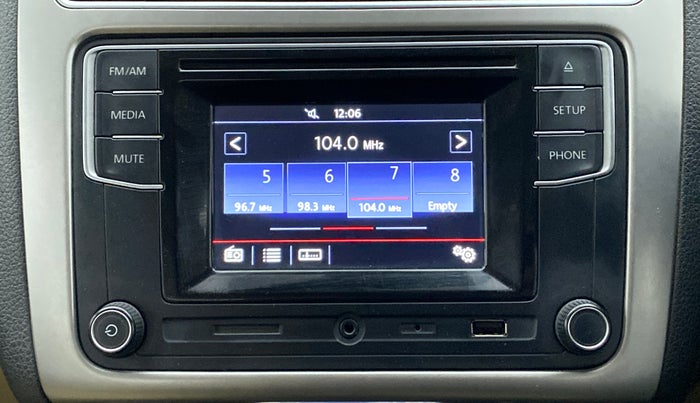 2017 Volkswagen Ameo HIGHLINE1.5L, Diesel, Manual, 82,864 km, Infotainment System
