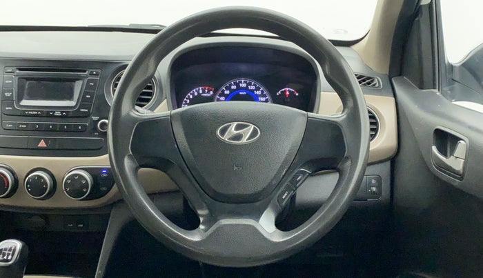 2014 Hyundai Grand i10 SPORTZ 1.2 KAPPA VTVT, Petrol, Manual, 73,019 km, Steering Wheel Close Up
