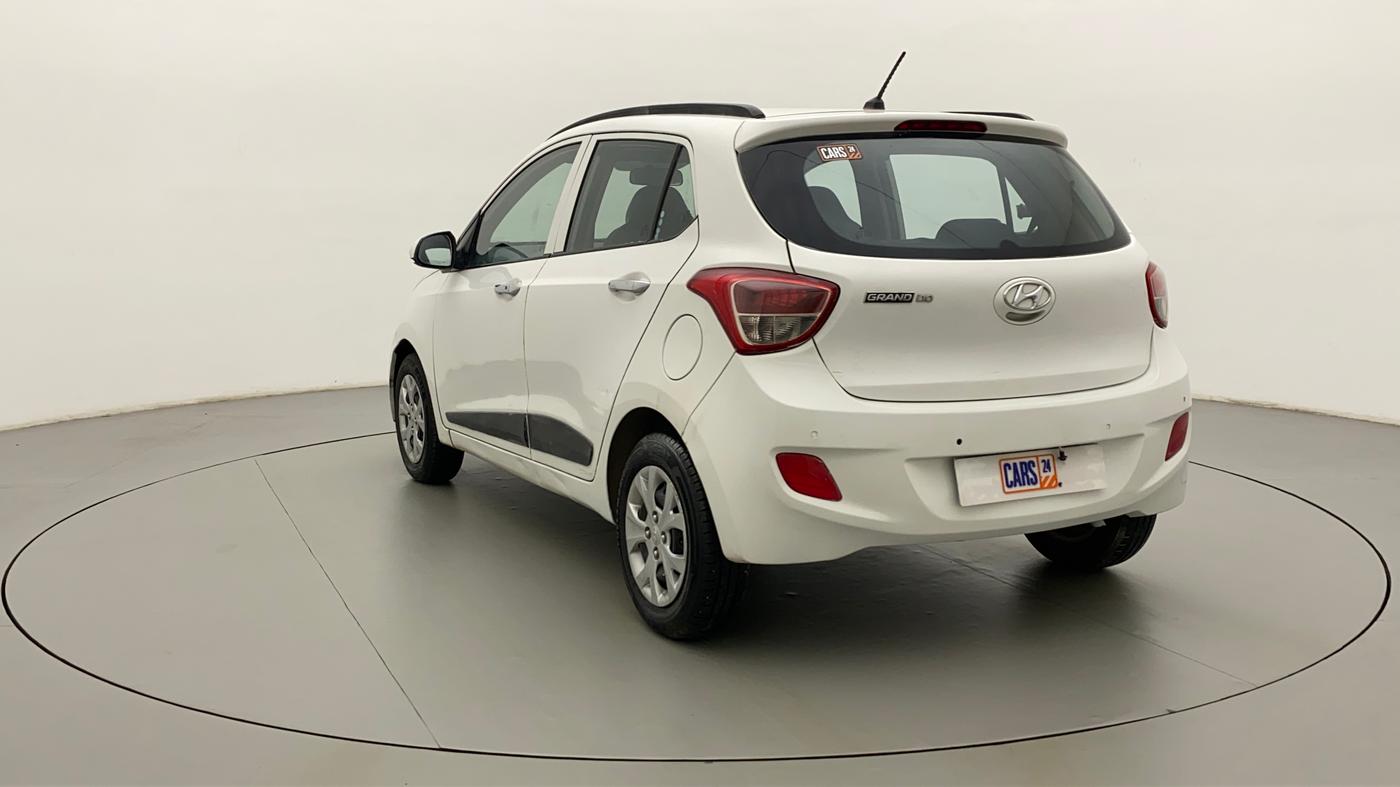 2014 Hyundai Grand i10 SPORTZ 1.2 KAPPA VTVT, Petrol, Manual, 73,019 km, Left Back Diagonal