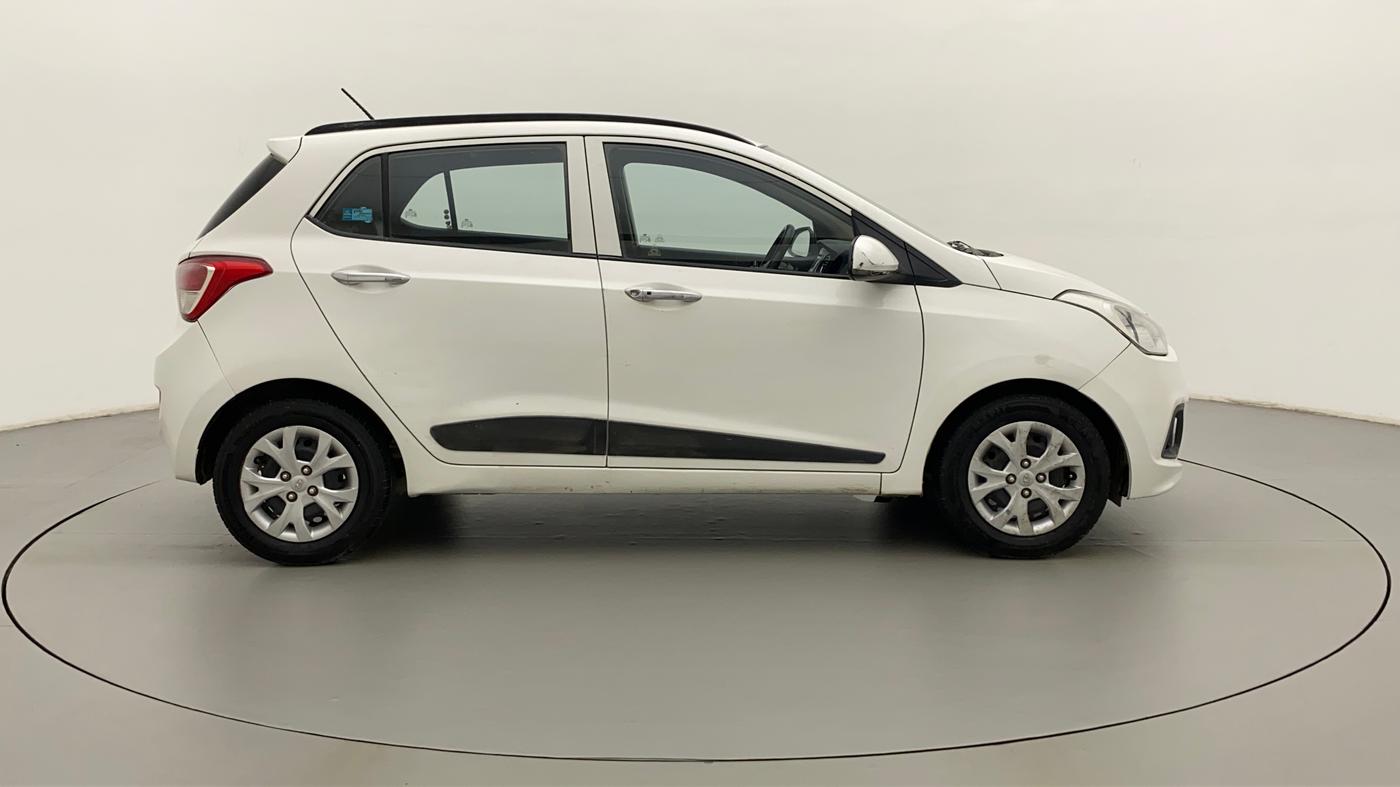 2014 Hyundai Grand i10 SPORTZ 1.2 KAPPA VTVT, Petrol, Manual, 73,019 km, Right Side View