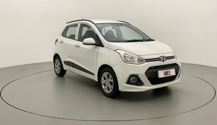 2014 Hyundai Grand i10 SPORTZ 1.2 KAPPA VTVT, Petrol, Manual, 73,019 km, Right Front Diagonal