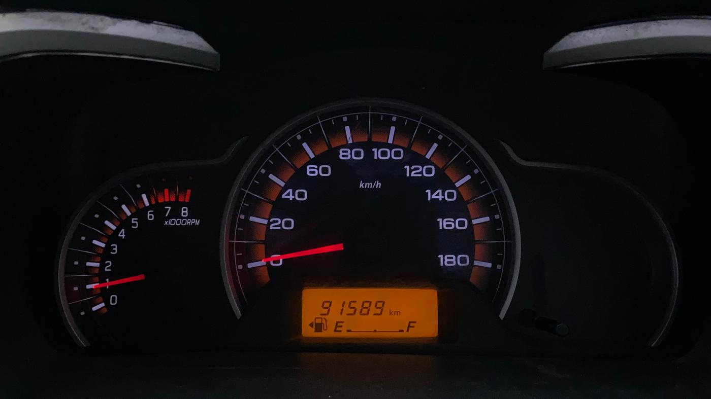 2017 Maruti Alto K10 VXI, Petrol, Manual, 91,773 km, Odometer Image