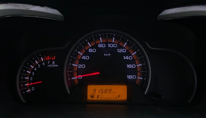 2017 Maruti Alto K10 VXI, Petrol, Manual, 91,773 km, Odometer Image