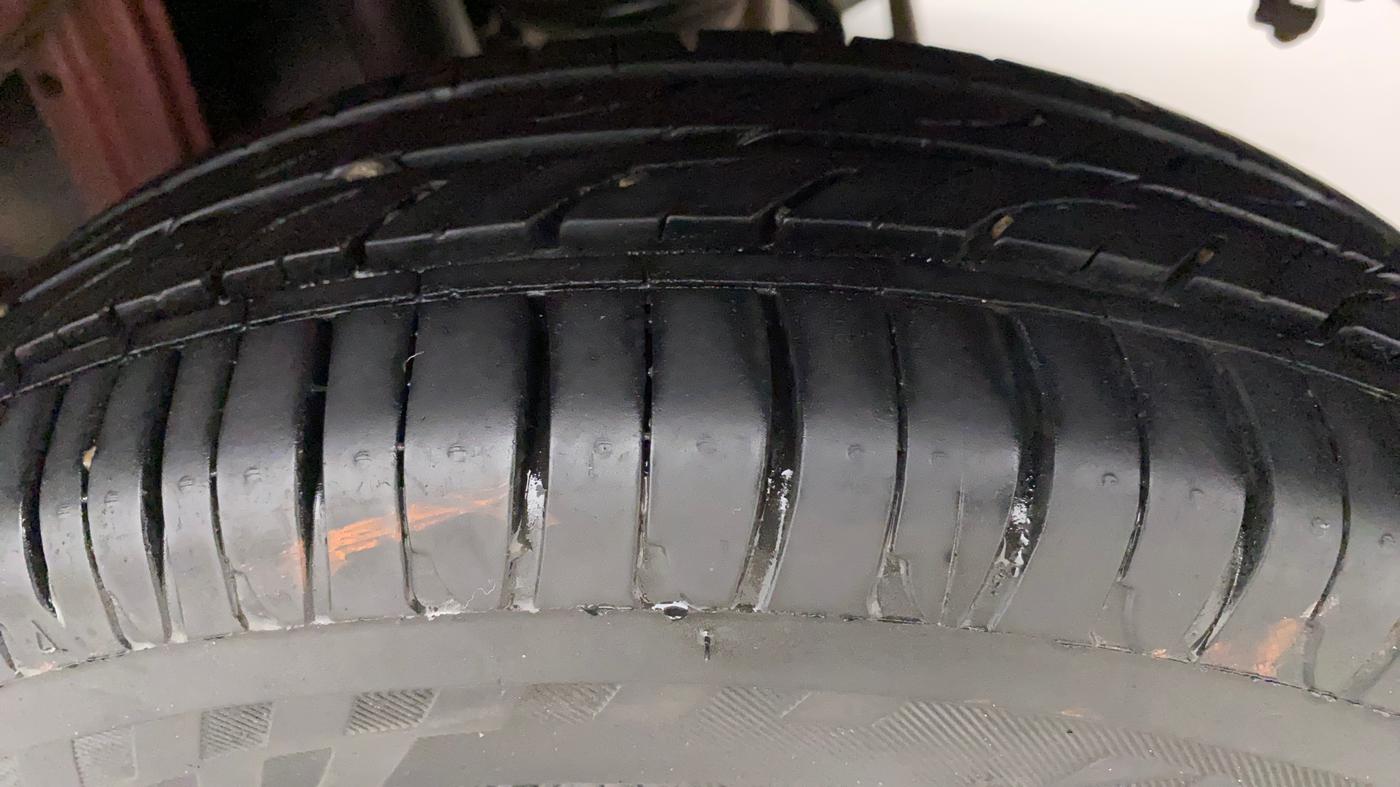 2017 Maruti Alto K10 VXI, Petrol, Manual, 91,773 km, Left Rear Tyre Tread