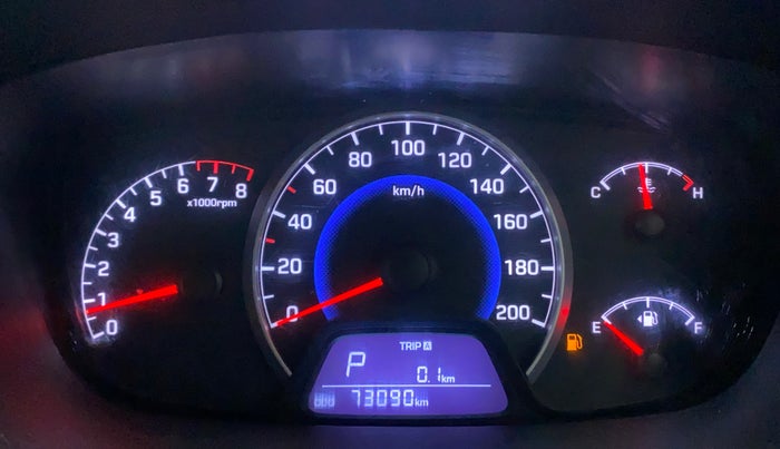 2014 Hyundai Grand i10 ASTA AT 1.2 KAPPA VTVT, Petrol, Automatic, 73,134 km, Odometer Image